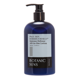 Ph.D. SKIN BARRIER FORMULA™ Intense Defense All-in-One Lotion 380ml – Patented Undecane for Instant Relief from Dryness & Itch, Baby-Safe, Tangerine Scent _ Made in KOREA